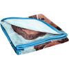 image:imageJay Franco Kids Plush Throw Blanket  Soft amp Cozy Fleece Throw for Bedroom amp Couch Dcor Official Licensed Product Blue  The Mandalorian 40x50  Travel BlanketBlue  Moana