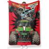 image:imageJay Franco Kids Plush Throw Blanket  Soft amp Cozy Fleece Throw for Bedroom amp Couch Dcor Official Licensed Product Blue  The Mandalorian 40x50  Travel BlanketRed  Monster Jam