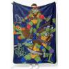 image:imageJay Franco Kids Plush Throw Blanket  Soft amp Cozy Fleece Throw for Bedroom amp Couch Dcor Official Licensed Product Blue  The Mandalorian 40x50  Travel BlanketBlue  Teenage Mutant Ninja Turtles