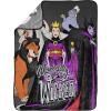 image:imageJay Franco Kids Plush Throw Blanket  Soft amp Cozy Fleece Throw for Bedroom amp Couch Dcor Official Licensed Product Blue  The Mandalorian 40x50  Travel BlanketMulti  Disney Villains