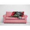 image:imageJay Franco Kids Plush Throw Blanket  Soft amp Cozy Fleece Throw for Bedroom amp Couch Dcor Official Licensed Product Blue  The Mandalorian 40x50  Travel BlanketRed  Monster Jam