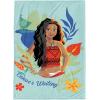 image:imageJay Franco Kids Plush Throw Blanket  Soft amp Cozy Fleece Throw for Bedroom amp Couch Dcor Official Licensed Product Green  Moana 60x90  Large BlanketGreen  Moana