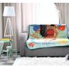 image:imageJay Franco Kids Plush Throw Blanket  Soft amp Cozy Fleece Throw for Bedroom amp Couch Dcor Official Licensed Product Green  Moana 60x90  Large BlanketGreen  Moana