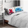 image:imageSesame Street 2 Pack Reversible Pillowcases  Double Sided Pillow Covers Kids Super Soft Elmo and Cookie Monster Bedding