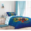 image:imageSesame Street Full Comforter Set  7 Piece Kids Bedding Includes Comforter Sheets amp Pillow Cover  Super Soft Microfiber Bed Set with Elmo Cookie Monster and Big BirdBlue  Iron Man  His Awesome Friends