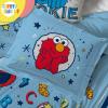 image:imageSesame Street Full Comforter Set  7 Piece Kids Bedding Includes Comforter Sheets amp Pillow Cover  Super Soft Microfiber Bed Set with Elmo Cookie Monster and Big BirdBlue  Sesame Street