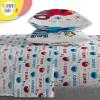 image:imageSesame Street Full Comforter Set  7 Piece Kids Bedding Includes Comforter Sheets amp Pillow Cover  Super Soft Microfiber Bed Set with Elmo Cookie Monster and Big BirdBlue  Sesame Street