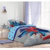 image:imageSesame Street Full Comforter Set  7 Piece Kids Bedding Includes Comforter Sheets amp Pillow Cover  Super Soft Microfiber Bed Set with Elmo Cookie Monster and Big BirdGray  Spiderman