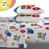 image:imageSesame Street Full Comforter Set  7 Piece Kids Bedding Includes Comforter Sheets amp Pillow Cover  Super Soft Microfiber Bed Set with Elmo Cookie Monster and Big BirdMulti  Construction Zone