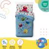 image:imageSesame Street Full Comforter Set  7 Piece Kids Bedding Includes Comforter Sheets amp Pillow Cover  Super Soft Microfiber Bed Set with Elmo Cookie Monster and Big BirdBlue  Sesame Street
