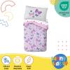 image:imageSesame Street Full Comforter Set  7 Piece Kids Bedding Includes Comforter Sheets amp Pillow Cover  Super Soft Microfiber Bed Set with Elmo Cookie Monster and Big BirdPurple  Butterfly