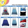 image:imageSesame Street Full Comforter Set  7 Piece Kids Bedding Includes Comforter Sheets amp Pillow Cover  Super Soft Microfiber Bed Set with Elmo Cookie Monster and Big BirdGray  Spiderman