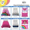 image:imageSesame Street Full Comforter Set  7 Piece Kids Bedding Includes Comforter Sheets amp Pillow Cover  Super Soft Microfiber Bed Set with Elmo Cookie Monster and Big BirdPink  Minnie Mouse