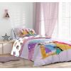 image:imageSesame Street Full Comforter Set  7 Piece Kids Bedding Includes Comforter Sheets amp Pillow Cover  Super Soft Microfiber Bed Set with Elmo Cookie Monster and Big BirdPink  Princess