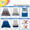 image:imageSesame Street Full Comforter Set  7 Piece Kids Bedding Includes Comforter Sheets amp Pillow Cover  Super Soft Microfiber Bed Set with Elmo Cookie Monster and Big BirdMulti  Construction Zone