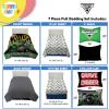 image:imageSesame Street Full Comforter Set  7 Piece Kids Bedding Includes Comforter Sheets amp Pillow Cover  Super Soft Microfiber Bed Set with Elmo Cookie Monster and Big BirdMulti  Monster Jam