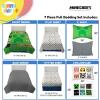 image:imageSesame Street Full Comforter Set  7 Piece Kids Bedding Includes Comforter Sheets amp Pillow Cover  Super Soft Microfiber Bed Set with Elmo Cookie Monster and Big BirdGreen  Minecraft