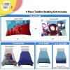 image:imageSesame Street Full Comforter Set  7 Piece Kids Bedding Includes Comforter Sheets amp Pillow Cover  Super Soft Microfiber Bed Set with Elmo Cookie Monster and Big BirdGray  Spiderman