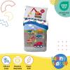 image:imageSesame Street Full Comforter Set  7 Piece Kids Bedding Includes Comforter Sheets amp Pillow Cover  Super Soft Microfiber Bed Set with Elmo Cookie Monster and Big BirdMulti  Construction Zone