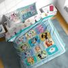 image:imageSesame Street Full Comforter Set  7 Piece Kids Bedding Includes Comforter Sheets amp Pillow Cover  Super Soft Microfiber Bed Set with Elmo Cookie Monster and Big BirdMulti  Bluey