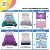 image:imageSesame Street Full Comforter Set  7 Piece Kids Bedding Includes Comforter Sheets amp Pillow Cover  Super Soft Microfiber Bed Set with Elmo Cookie Monster and Big BirdMulti  Magic Castle