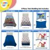 image:imageSesame Street Full Comforter Set  7 Piece Kids Bedding Includes Comforter Sheets amp Pillow Cover  Super Soft Microfiber Bed Set with Elmo Cookie Monster and Big BirdMulti  Construction Zone