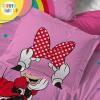 image:imageSesame Street Full Comforter Set  7 Piece Kids Bedding Includes Comforter Sheets amp Pillow Cover  Super Soft Microfiber Bed Set with Elmo Cookie Monster and Big BirdPink  Minnie Mouse