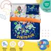 image:imageSesame Street Full Comforter Set  7 Piece Kids Bedding Includes Comforter Sheets amp Pillow Cover  Super Soft Microfiber Bed Set with Elmo Cookie Monster and Big BirdBlue  Blippi