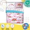 image:imageSesame Street Full Comforter Set  7 Piece Kids Bedding Includes Comforter Sheets amp Pillow Cover  Super Soft Microfiber Bed Set with Elmo Cookie Monster and Big BirdPink  Rainbow Unicorns