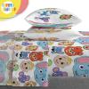 image:imageSesame Street Full Comforter Set  7 Piece Kids Bedding Includes Comforter Sheets amp Pillow Cover  Super Soft Microfiber Bed Set with Elmo Cookie Monster and Big BirdTeal  Cocomelon