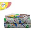 image:imageSunny Side Up Flutter Twin Sheet Set  3 Piece Kids Bedding Set Includes Pillow Cover  Super Soft Floral Microfiber SheetsGray  Blippi