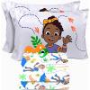 image:imageSunny Side Up Flutter Twin Sheet Set  3 Piece Kids Bedding Set Includes Pillow Cover  Super Soft Floral Microfiber SheetsGray  Blippi