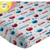 image:imageSunny Side Up Flutter Twin Sheet Set  3 Piece Kids Bedding Set Includes Pillow Cover  Super Soft Floral Microfiber SheetsIvory  Sesame Street