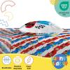 image:imageSunny Side Up Flutter Twin Sheet Set  3 Piece Kids Bedding Set Includes Pillow Cover  Super Soft Floral Microfiber SheetsMulti  Cars