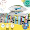 image:imageSunny Side Up Flutter Twin Sheet Set  3 Piece Kids Bedding Set Includes Pillow Cover  Super Soft Floral Microfiber SheetsMulti  Mickey Mouse