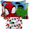 image:imageSunny Side Up Flutter Twin Sheet Set  3 Piece Kids Bedding Set Includes Pillow Cover  Super Soft Floral Microfiber SheetsMulti  Spidey  Friends