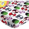 image:imageSunny Side Up Flutter Twin Sheet Set  3 Piece Kids Bedding Set Includes Pillow Cover  Super Soft Floral Microfiber SheetsMulti  Spidey  Friends