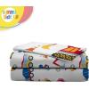 image:imageSunny Side Up Flutter Twin Sheet Set  3 Piece Kids Bedding Set Includes Pillow Cover  Super Soft Floral Microfiber SheetsWhite  Construction Zone