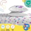 image:imageSunny Side Up Flutter Twin Sheet Set  3 Piece Kids Bedding Set Includes Pillow Cover  Super Soft Floral Microfiber SheetsWhite  Flutter