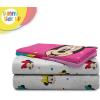 image:imageSunny Side Up Flutter Twin Sheet Set  3 Piece Kids Bedding Set Includes Pillow Cover  Super Soft Floral Microfiber SheetsWhite  Minnie Mouse