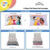 image:imageSunny Side Up Flutter Twin Sheet Set  3 Piece Kids Bedding Set Includes Pillow Cover  Super Soft Floral Microfiber SheetsWhite  Princess