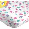 image:imageSunny Side Up Flutter Twin Sheet Set  3 Piece Kids Bedding Set Includes Pillow Cover  Super Soft Floral Microfiber SheetsWhite  Rainbow Unicorn