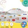 image:imageSunny Side Up Flutter Twin Sheet Set  3 Piece Kids Bedding Set Includes Pillow Cover  Super Soft Floral Microfiber SheetsWhite  on the Go