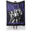 image:imageJay Franco Kids Plush Throw Blanket  Soft amp Cozy Fleece Throw for Bedroom amp Couch Dcor Official Licensed Product Blue  The Mandalorian 40x50  Travel BlanketBlack  Huntrix