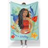 image:imageJay Franco Kids Plush Throw Blanket  Soft amp Cozy Fleece Throw for Bedroom amp Couch Dcor Official Licensed Product Green  Moana 60x90  Large BlanketGreen  Moana