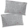 image:imageStar Wars Dark Side Darth Vader Tech 2 Pack Reversible Pillowcases  100 Organic Cotton Double Sided Pillow Cover  GOTS amp OekoTEX CertifiedGrey  Star Wars