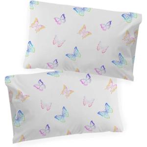 image:imageStar Wars Dark Side Darth Vader Tech 2 Pack Reversible Pillowcases  100 Organic Cotton Double Sided Pillow Cover  GOTS amp OekoTEX CertifiedWhite  Ombre Butterflies