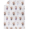 image:imageJay Franco Kids Plush Throw Blanket  Soft amp Cozy Fleece Throw for Bedroom amp Couch Dcor Official Licensed Product White  Frozen 60x70  Throw