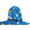 image:imageJay Franco Wearable Throw Blanket  Oversized Plush Hooded Blanket with Pocket Ultra Soft Cozy Fleece Throw for Lounging Travel Blue  Mickey Mouse 34x38  AdultBlue  Mickey Mouse