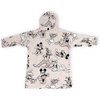 image:imageJay Franco Wearable Throw Blanket  Oversized Plush Hooded Blanket with Pocket Ultra Soft Cozy Fleece Throw for Lounging Travel Blue  Mickey Mouse 34x38  AdultGray  Mickey and Friends